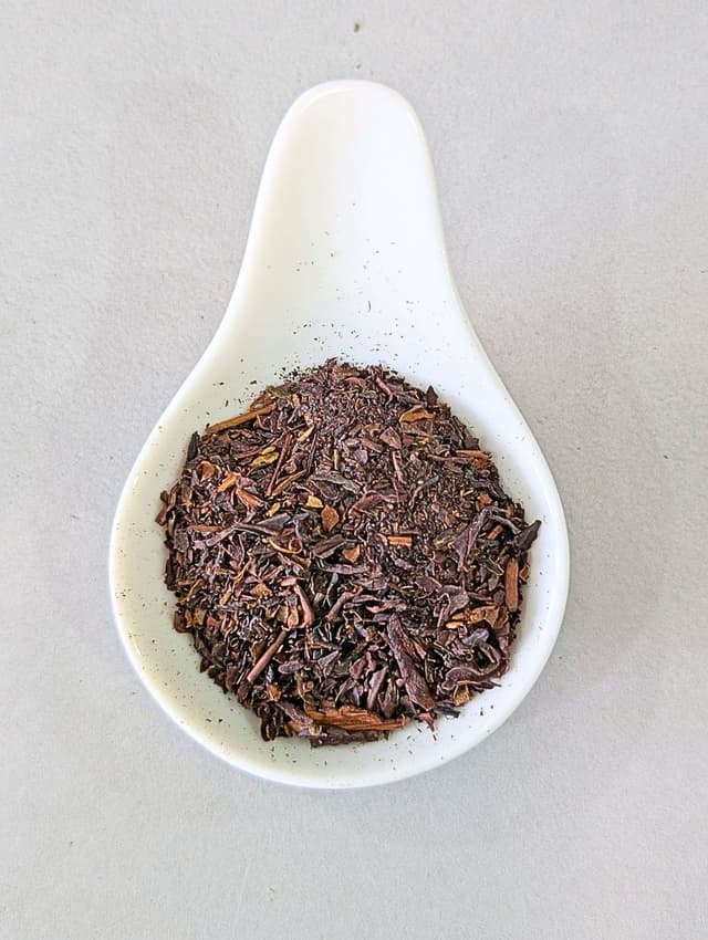 Black tea hojicha from Sayama